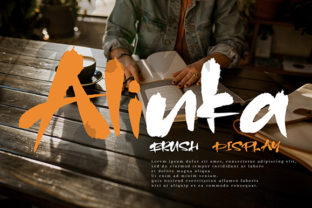 Alinka: A Handwritten Font for Modern Editorial Design