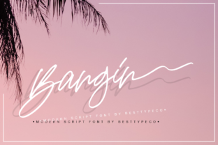 Bangin: A Script Font for Bold Web Design