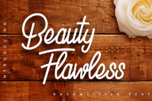 Beauty Flawless: A Chic Script Font for Digital Design