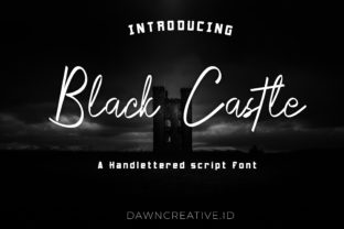 Black Castle: A Script Font for Digital Elegance