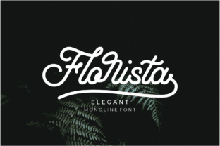 Florista: A Natural Handwritten Font for Organic Branding