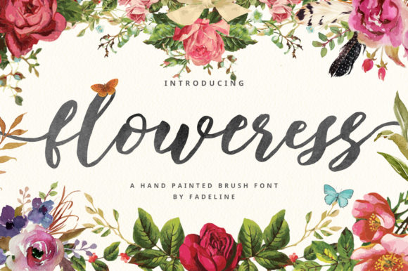 Floweress Font: Elevate Your Brand Identity