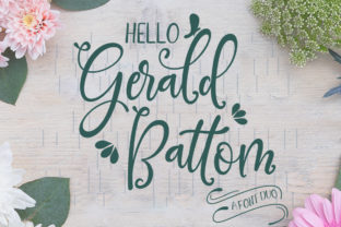 Gerald Battom: A Script Font for Small Business Branding