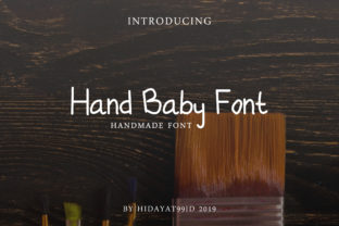 Hand Baby: A Sweet Handwritten Font for Editorial Design