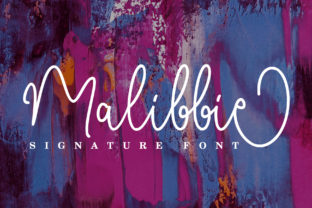 Malibbie: A Handwritten Font for Modern Web Design