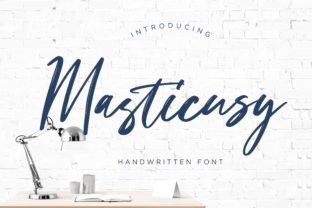 Masticusy Font: Elevate Your Brand Identity