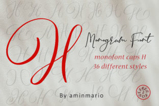 Monogram H Monofont Caps H: A Maker’s Font