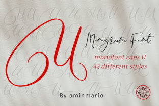 Monogram U Monofont Caps U Font Review