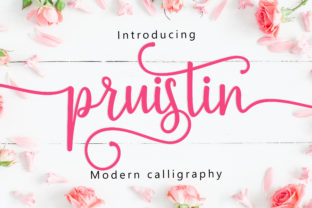 Pruistin: A Handwritten Font for Brand Charm