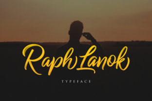 Raph Lanok: A Script Font for Elegant Branding