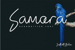 Samora: A Handwritten Font for Editorial Design