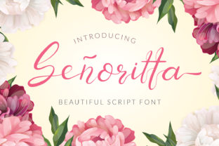 Senoritta: A Script Font for Handmade Makers