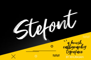 Stefont: A Vintage Handwritten Font for Branding