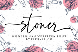 Stoner Font: The Handwritten Typeface for Bold Branding