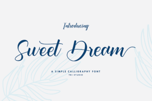 Sweet Dream: A Modern Script Font for Web Design