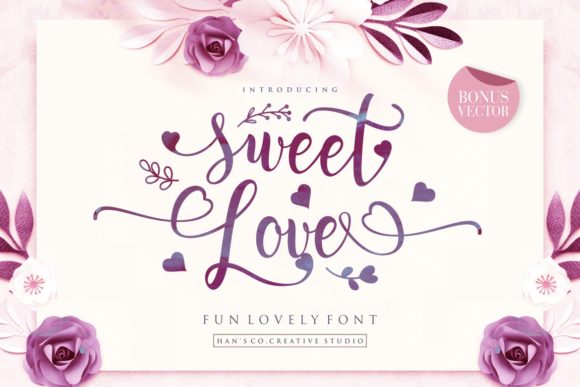 Sweet Love Font: Elevate Your Brand Identity