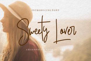 Sweety Lover: A Charming Handwritten Font for Crafters