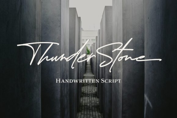 Thunder Stone Font: Bold Visuals for Campaigns