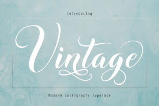 Vintage Typeface for Modern Web Design